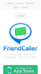 Mobile Screenshot of callme.friendcaller.com